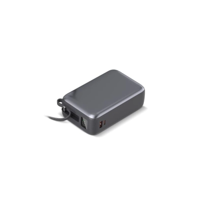 Powerbank Nova Laptop 65 W z wbudowanym kablem USB-C 30000 mAh