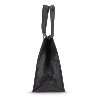 R-PET Torba chłodząca z włókniny 23 x 15 x 27,5 cm 75g/m² kolor czarny (LT95392-N0002)