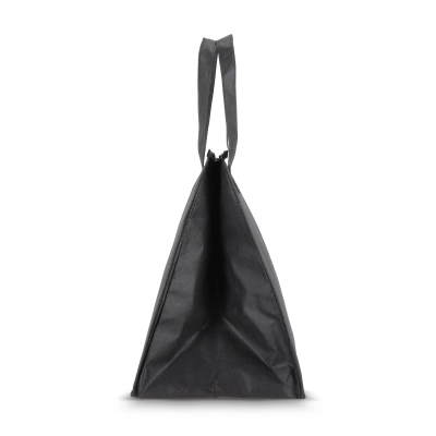 R-PET Torba chłodząca z włókniny 33 x 25,5 x 37 cm 75 g/m² kolor czarny (LT95391-N0002)