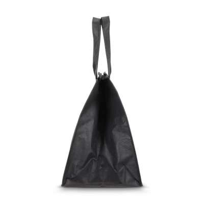 R-PET Torba chłodząca z włókniny 33 x 25,5 x 37 cm 75 g/m² kolor czarny (LT95391-N0002)