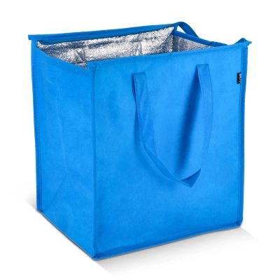 R-PET Torba chłodząca z włókniny 33 x 25,5 x 37 cm 75 g/m² kolor jasnoniebieski (LT95391-N0012)