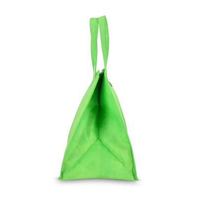 R-PET Torba chłodząca z włókniny 33 x 25,5 x 37 cm 75 g/m² kolor jasnozielony (LT95391-N0032)