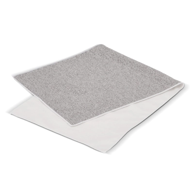 Szybkoschnący ręcznik R-PET 30 x 80 cm sublimacja kolor biały / szary (LT95002-N0161)