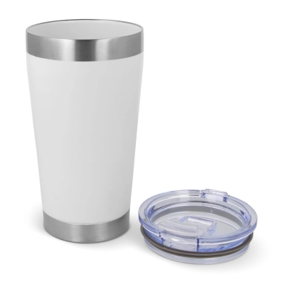 T-ceramic Kubek termiczny z pokrywką Cango 500ml kolor biały (LT98724-N0001)