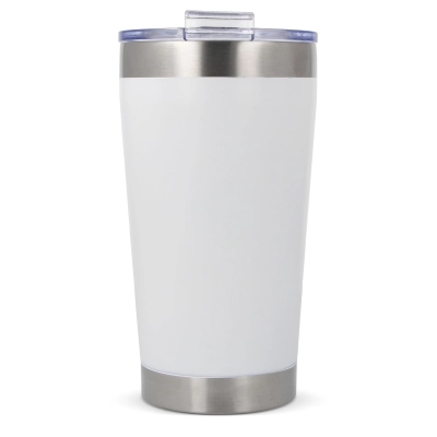 T-ceramic Kubek termiczny z pokrywką Cango 500ml kolor biały (LT98724-N0001)