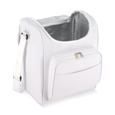 Torba chłodząca R-PET 600D 26 x 19 x 34cm 13L kolor biały (LT95394-N0001)