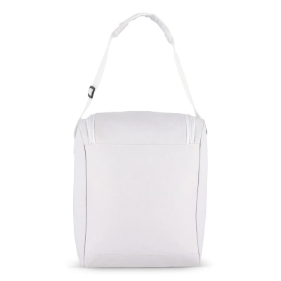 Torba chłodząca R-PET 600D 26 x 19 x 34cm 13L kolor biały (LT95394-N0001)