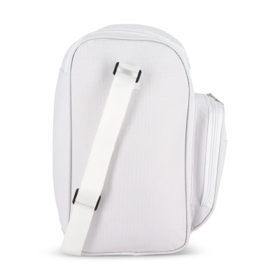 Torba chłodząca R-PET 600D 26 x 19 x 34cm 13L kolor biały (LT95394-N0001)