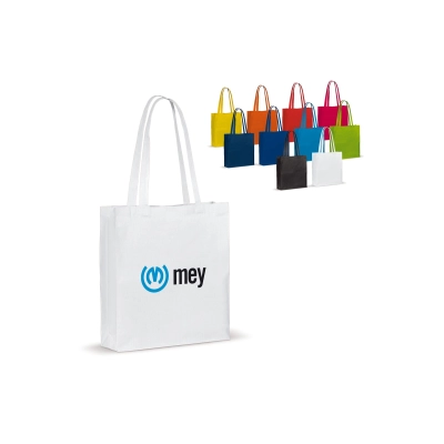 Torba na ramię bawelna OEKO-TEX® 140g/m² 38x10x42cm kolor biały (LT95158-N0001)
