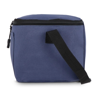 Torba termoizolacyjna R-PET 600D na 6 puszek 25 x 14,5 x 15,5 cm 5 l kolor ciemnoniebieski (LT95388-N0010)