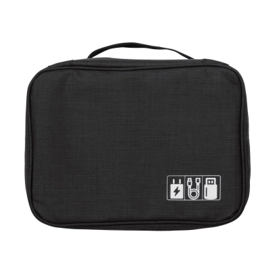 Travel Essentials organizer na sprzęt elektroniczny kolor czarny (LT95170-N0002)