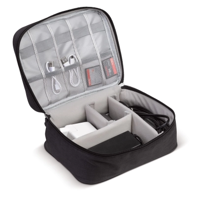 Travel Essentials organizer na sprzęt elektroniczny kolor czarny (LT95170-N0002)