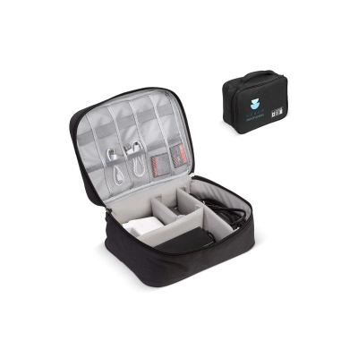 Travel Essentials organizer na sprzęt elektroniczny kolor czarny (LT95170-N0002)