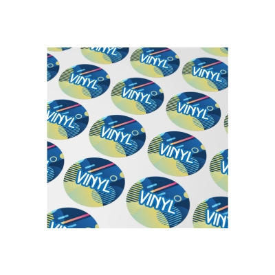 Vinyl Sticker Okrągły Ø 10 mm kolor biały (LT99131-N0001)