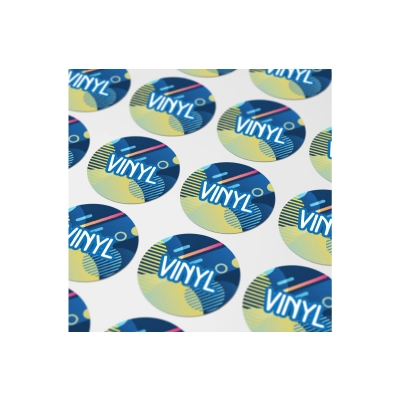 Vinyl Sticker Okrągły Ø 17 mm kolor złoty (LT99134-N0006)