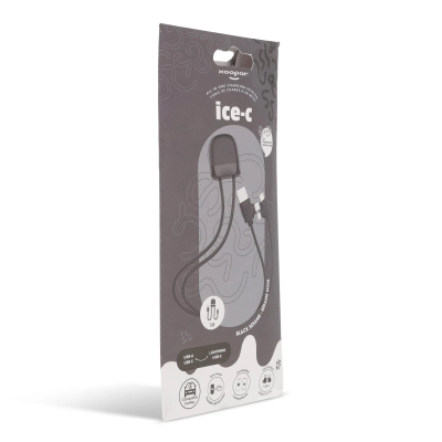 Xoopar Ice-C Charging cable kolor czarny (LT41018-N0002)