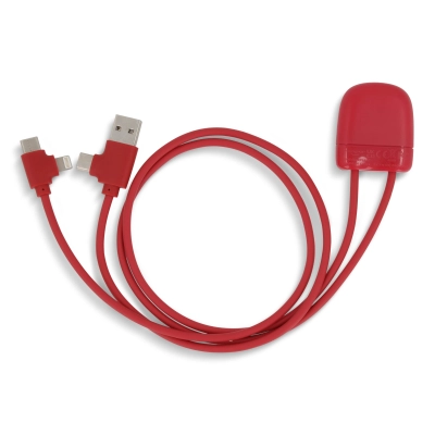 Xoopar Ice-C Charging cable kolor czerwony (LT41018-N0021)