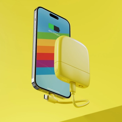 Xoopar ICE P Powerbank 5000mAh kolor żółty (LT41412-N0041)