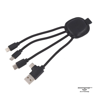 Xoopar Iné Smart Charging cable with NFC kolor czarny (LT41013-N0002)