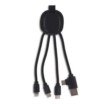 Xoopar Iné Smart Charging cable with NFC kolor czarny (LT41013-N0002)