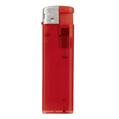 Zapalniczka Torpedo kolor transparentny / czerwony (LT90610-N0421)