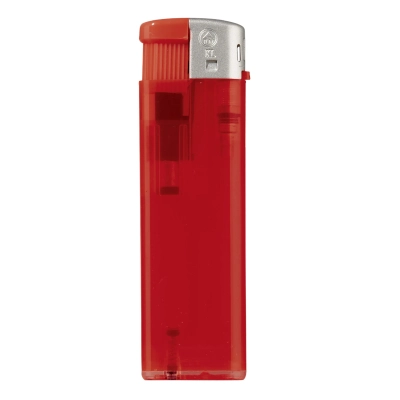 Zapalniczka Torpedo kolor transparentny / czerwony (LT90610-N0421)