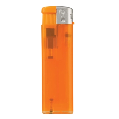 Zapalniczka Torpedo kolor transparentny / pomarańczowy (LT90610-N0426)