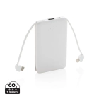 Power bank 5000 mAh, zintegrowany kabel 3 w 1 Power bank 5000 mAh, zintegrowany kabel 3 w 1
