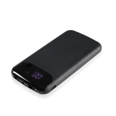 Power bank 8000 mAh Mauro Conti, ładowarka bezprzewodowa 5W - czarny