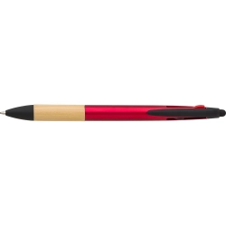 Długopis, touch pen - kolor czerwony