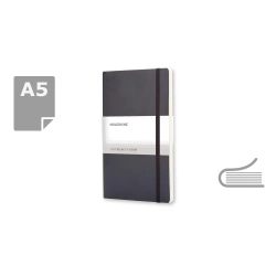Duży notatnik Moleskine (192 białych kartek)