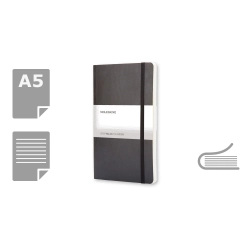 Duży notatnik Moleskine (192 kartek w linie)