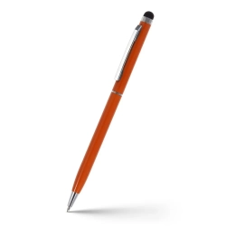Pomarańczowy długopis z touch pen'em