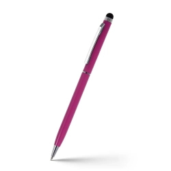 Różowe długopisy z touch pen'em