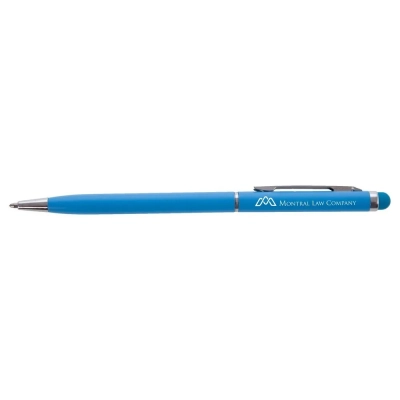 Długopis touch pen - niebieski