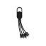 Kabel do ładowania 4 w 1 z karabińczykiem