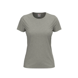 T-shirt damski 155 g/m2, Classic-T Grey Heather, rozmiar M