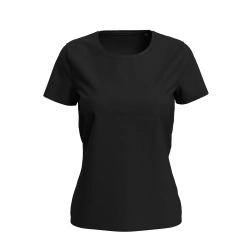 T-shirt damski 160 g/m2, Lux-T Black Opal, rozmiar L