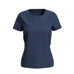 T-shirt damski 160 g/m2, Lux-T Navy Blue, rozmiar M