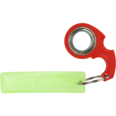 Brelok do kluczy Spinner kolor czerwony (MACEG061505)