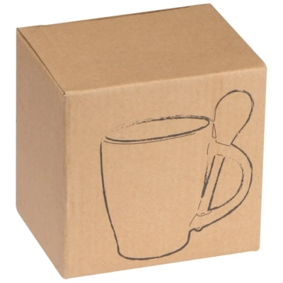 Kubek ceramiczny z łyżeczką 250 ml PALERMO