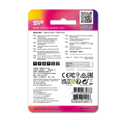Pendrive Blaze B05, 32GB 3.0 Silicon Power