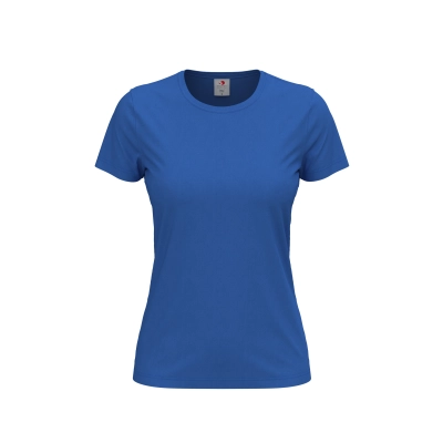 T-shirt damski 155 g/m2, Classic-T Bright Royal, rozmiar L