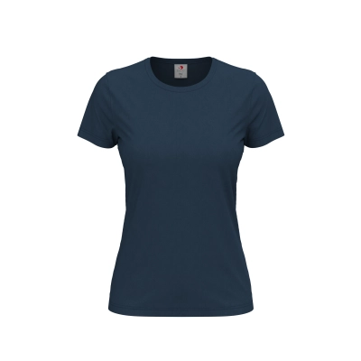 T-shirt damski 155 g/m2, Classic-T Navy Blue, rozmiar M
