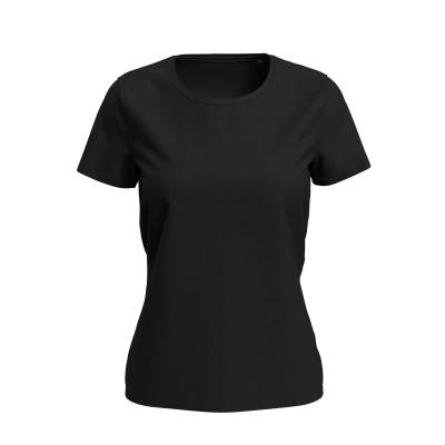 T-shirt damski 160 g/m2, Lux-T Black Opal, rozmiar L
