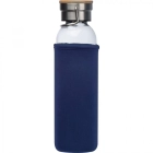 Butelka szklana z pokrowcem 600 ml kolor granatowy (MAC6318144)