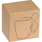 Kubek ceramiczny z łyżeczką 250 ml kolor żółty (MAC8509508)