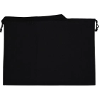 Torba bawełniana z długimi uszami 180 g/m2 kolor czarny (MAC6622103)