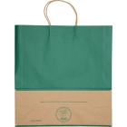 Torba papierowa duża 120 g/m2 kolor zielony (MAC6181709)