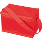 Torba termiczna na 6 puszek 330 ml kolor czerwony (MAC6700405)